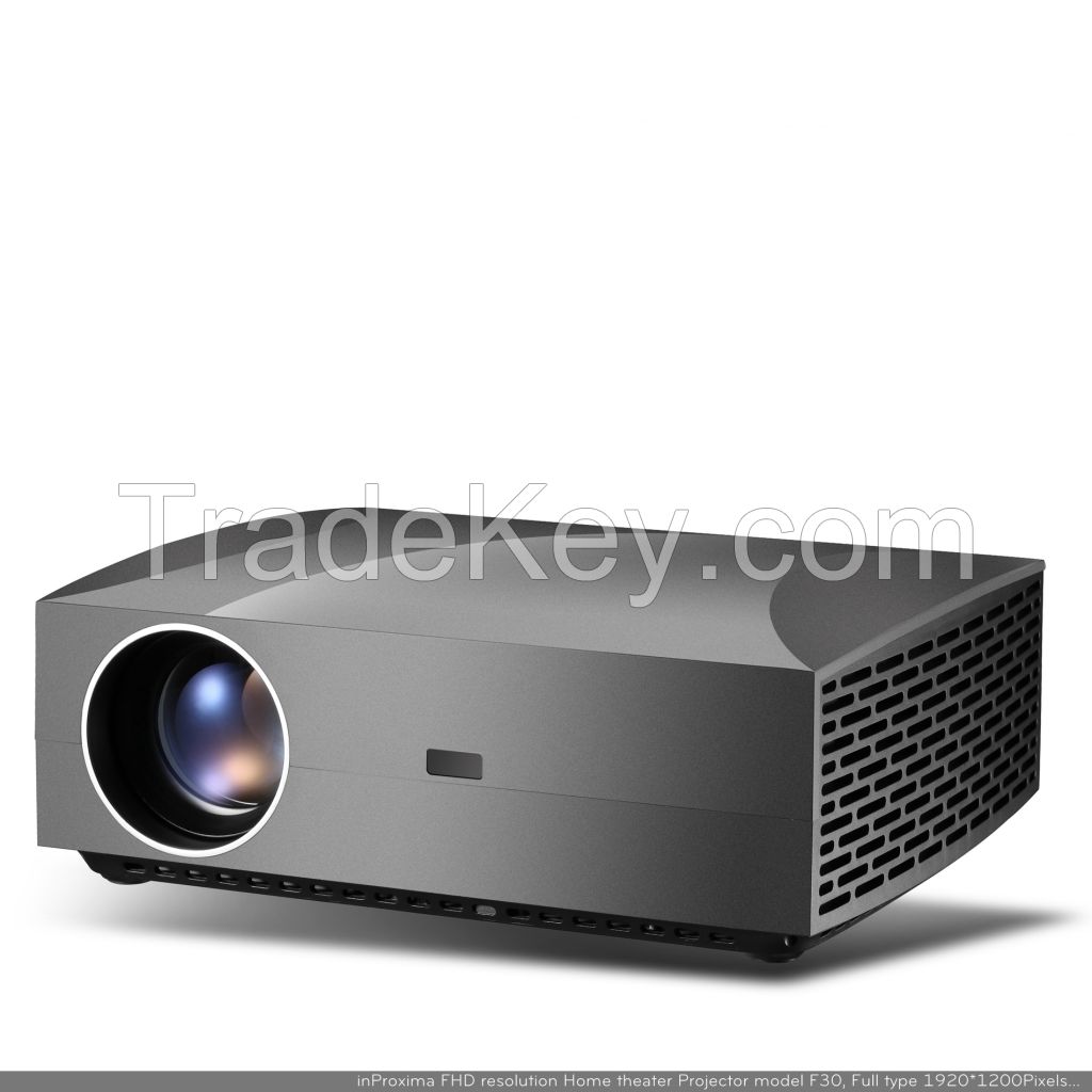 2019 Inproxima F30up, 4200 Lumens Brand New Full Hd Android Tv Projector Smart Version 1920x1080 For Cinema With Wifi System