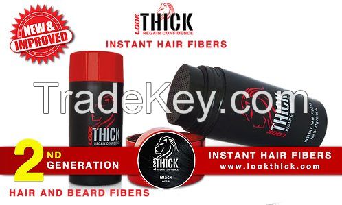 Lookthick Black Hair Fibers