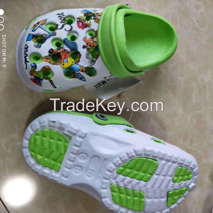 Cheapest Price Kids EVA Slippers Shoe Factory Large Quantity Stock Mix Size