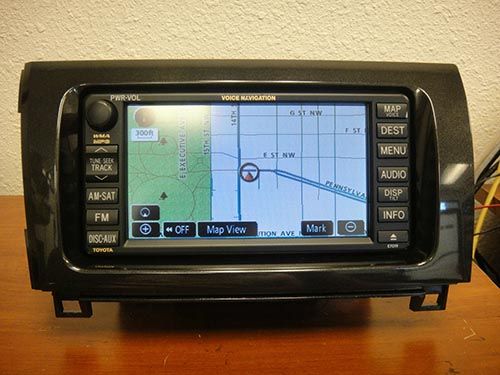 2008-2012 Toyota Tundra Sequoia OEM GPS NAVIGATION SYSTEM E7030 NON JBL  