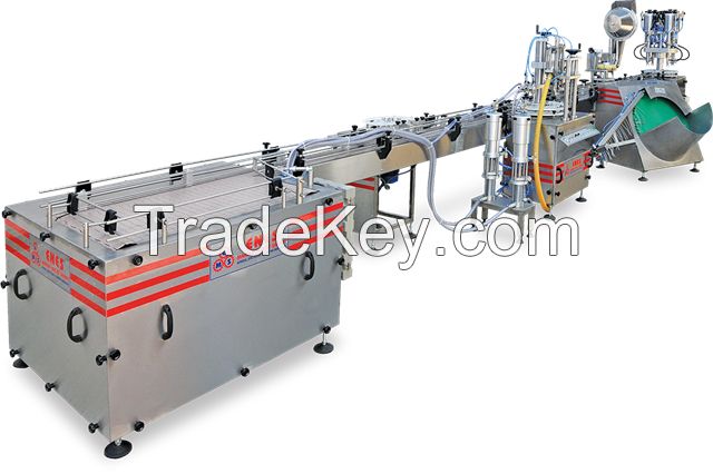 Aerosol Filling and Crimping Machine