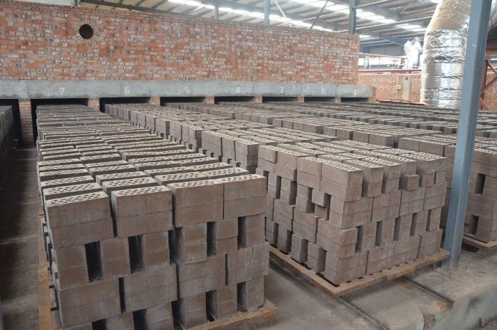 Clay brick making factory machine small brick drying room 