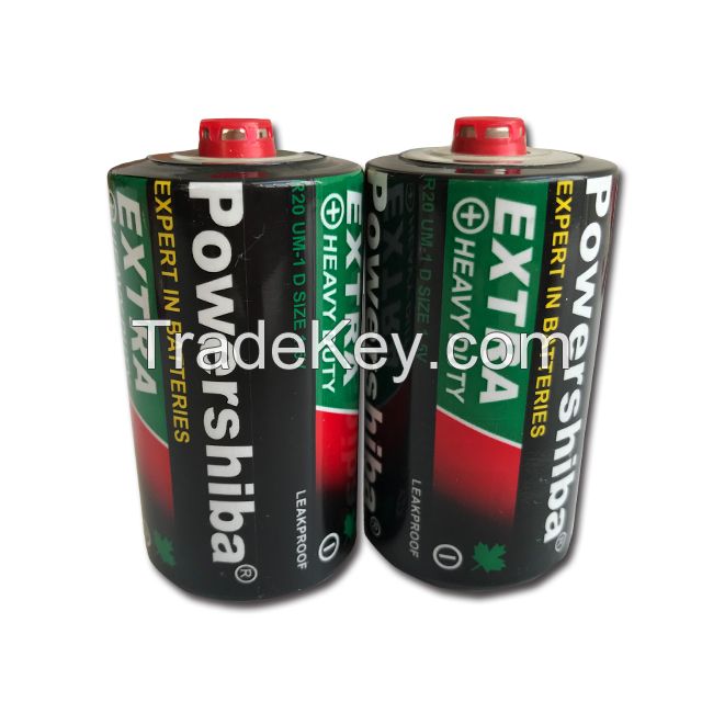 China battery manufacturer 1.5V d type battery for torch light