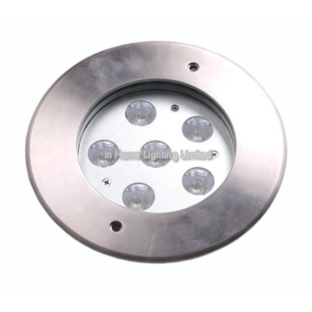 Stainless Steel Underwater LED Fountain Lights IP68 18W Bridgelux LED