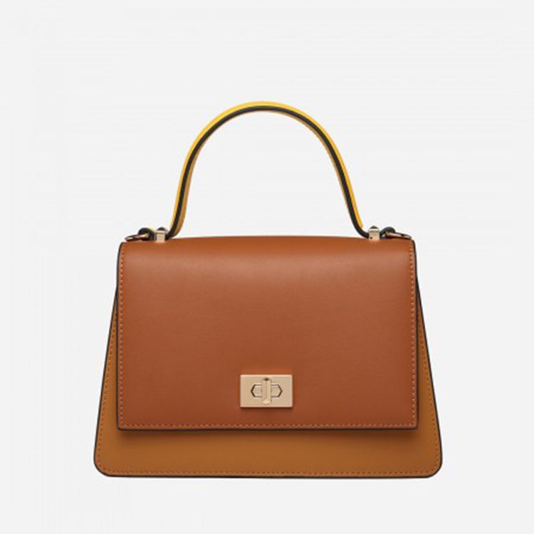 Lastest Design Soft Genuine Leather Shoulder Bag in Stock