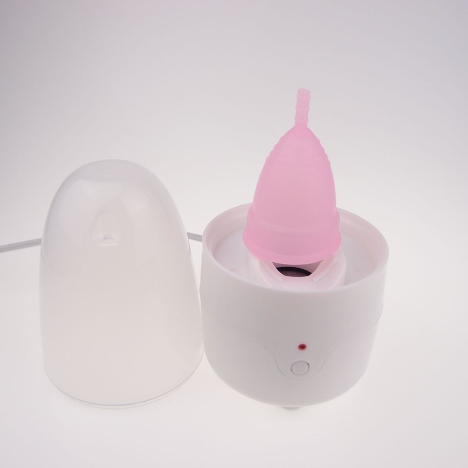 Menstrual cup sterilizer