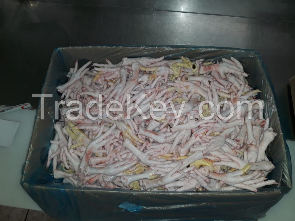 unprocessed chicken feet