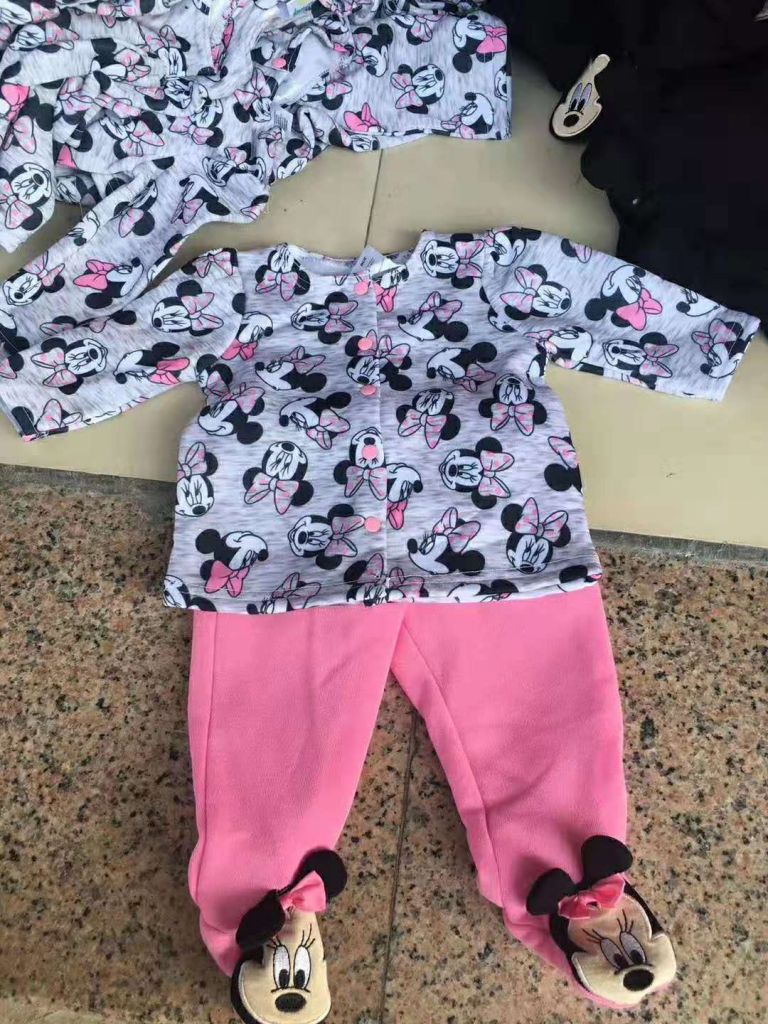 Brand original newborn baby girl boy clothes 2 piece set infant