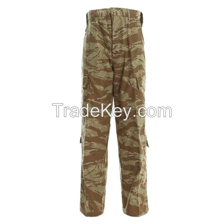 FRONTER Rip Stop Men Military Uniforms British Military Camo