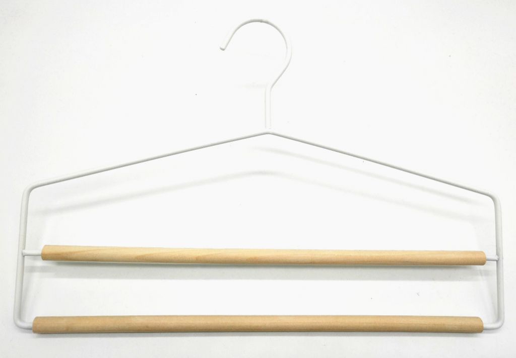 Metal 2-Tier pant hangers