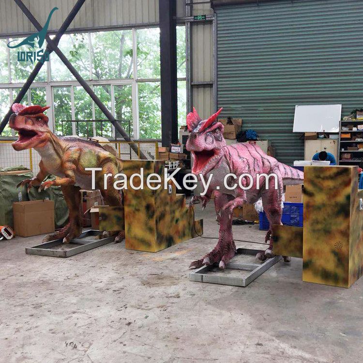 Amusement Park Products Animatronic Dinosaur Rides