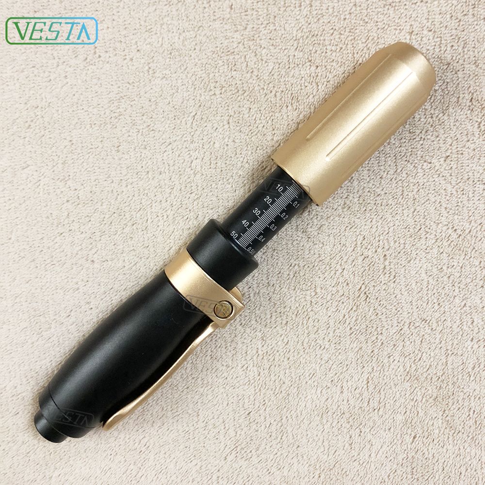 2019 Vesta 0.5ml Black Gold Hyaluron Pen Needle Free Air Pressure Inje