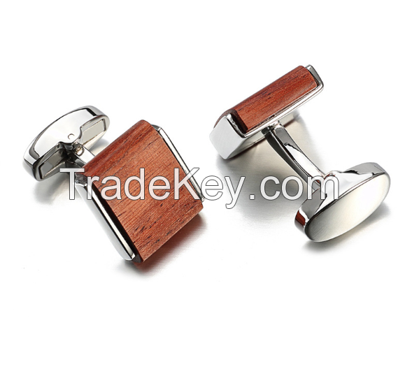 Red Wood Cufflink