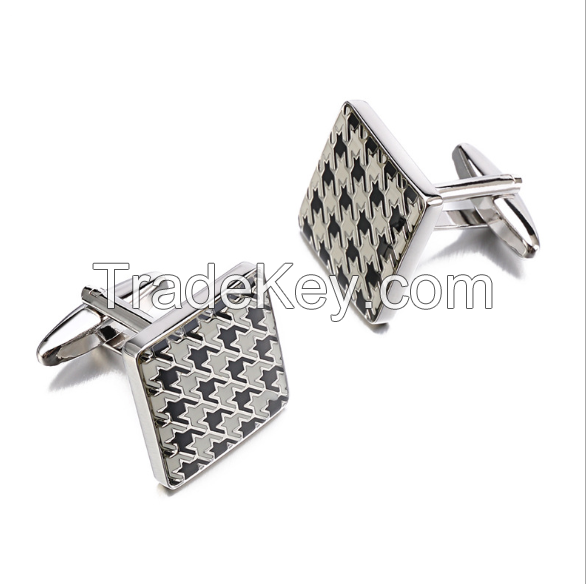 Houndstooth Cufflink