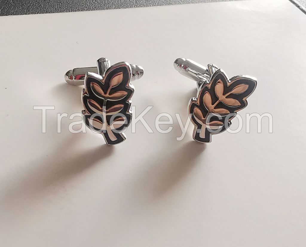 Leaf Cufflink