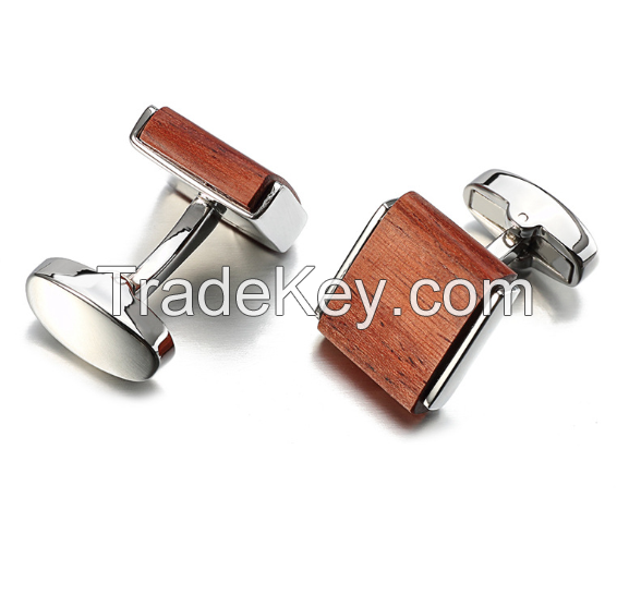 Red Wood Cufflink