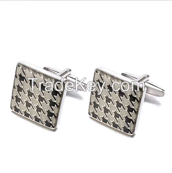 Houndstooth Cufflink