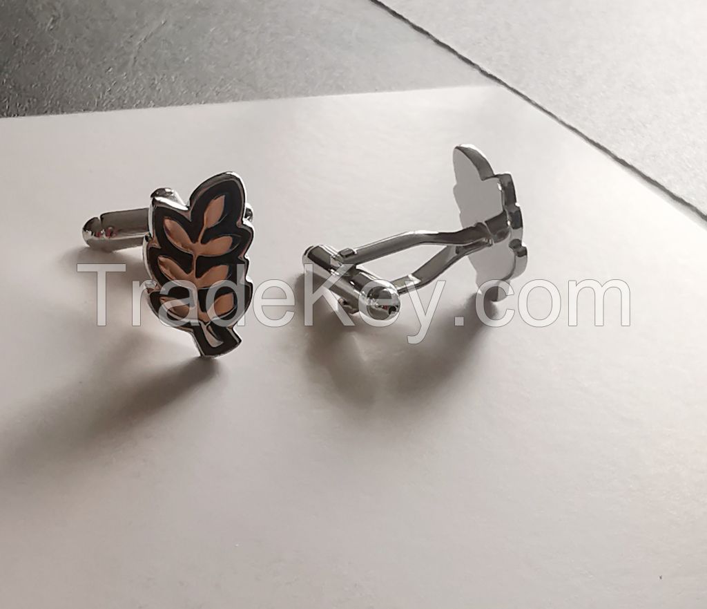 Leaf Cufflink