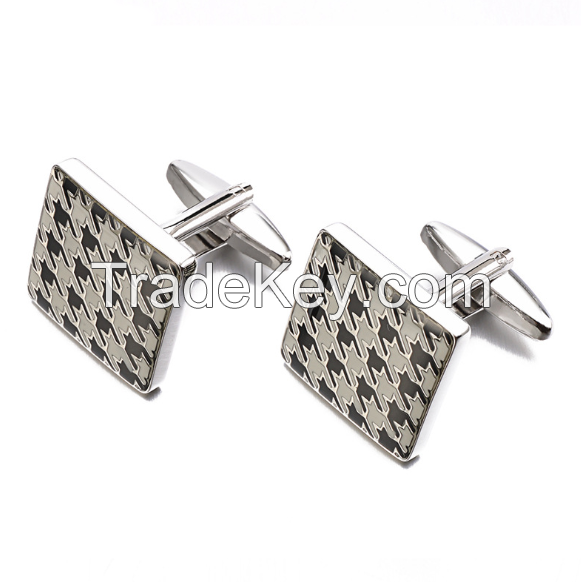 Houndstooth Cufflink