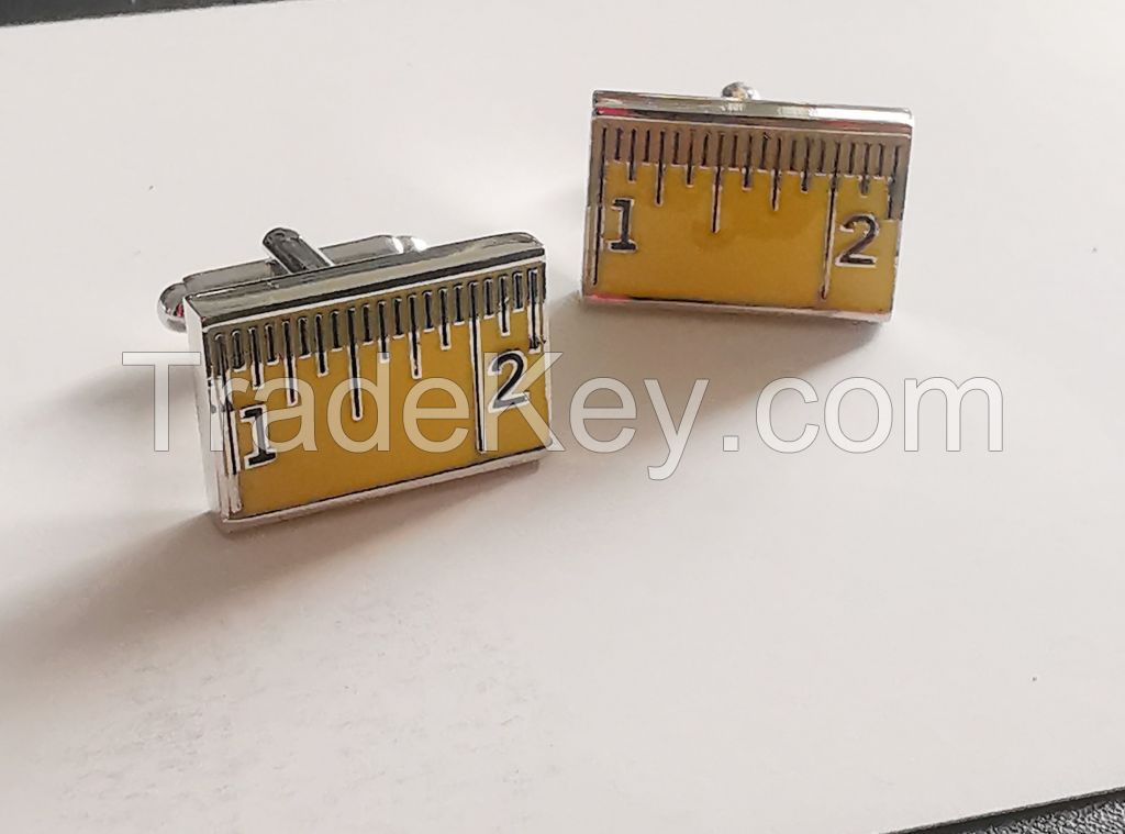 Ruler Cufflink