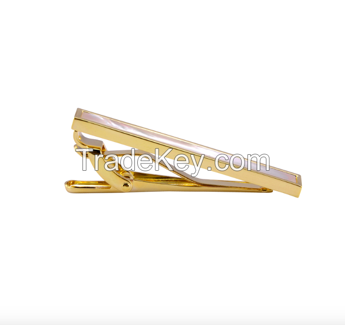 Gemstone Tie Clip