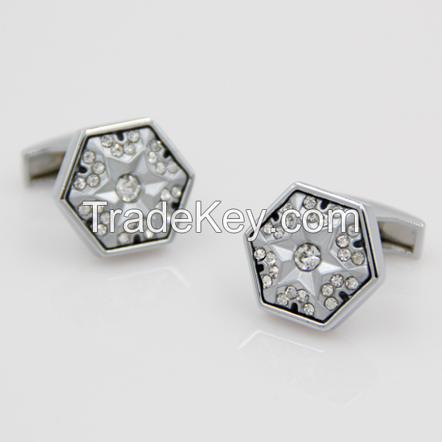 Hexagon Cufflink