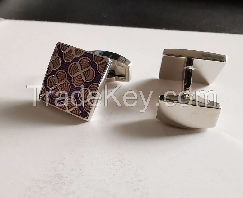 Enamel Cufflink