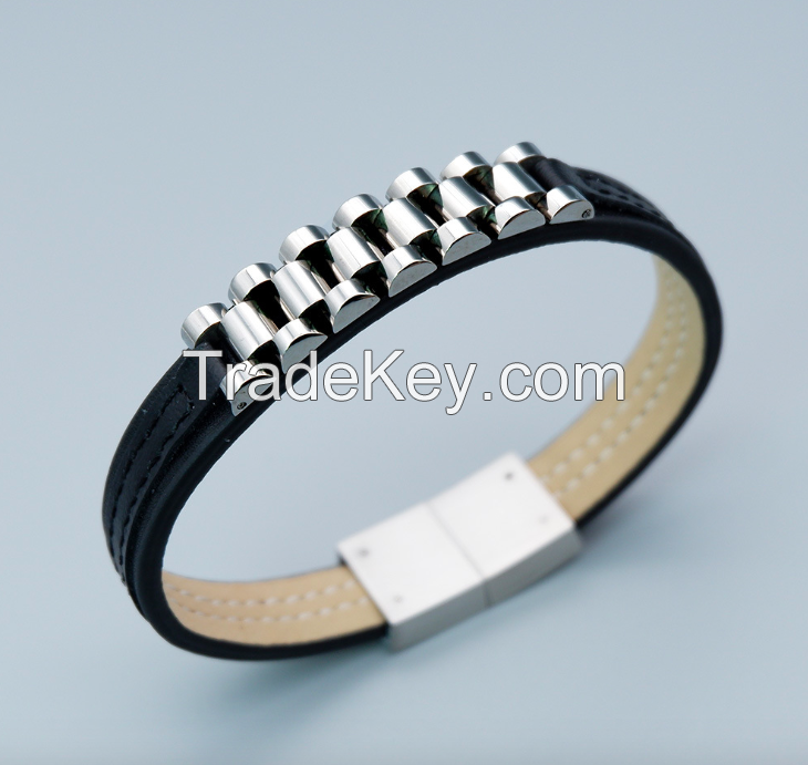 Men's Leather Bracelet