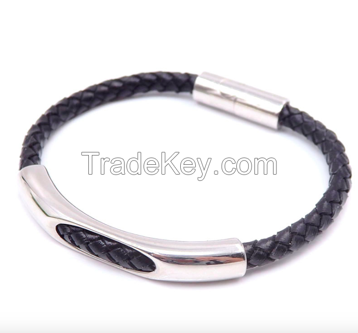 Hollow Leather Bracelet