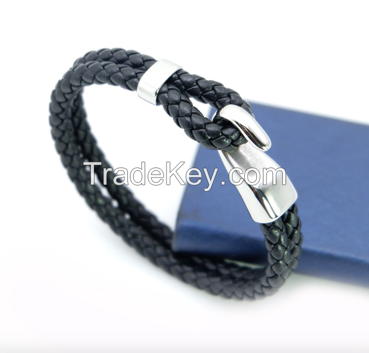 Hook Leather Bracelet