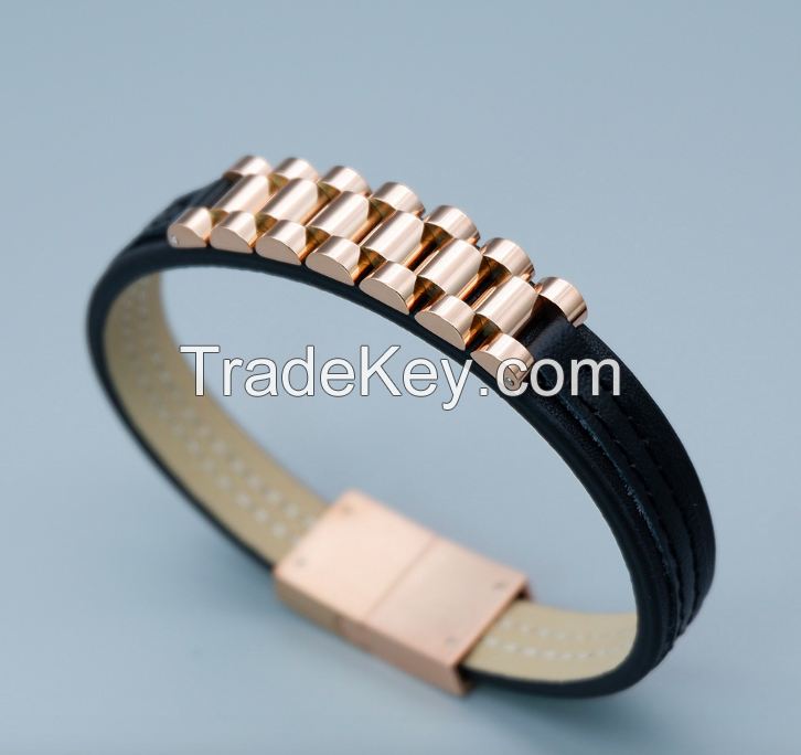 Men's Leather Bracelet