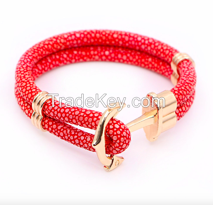 Stinggray Leather Bracelet