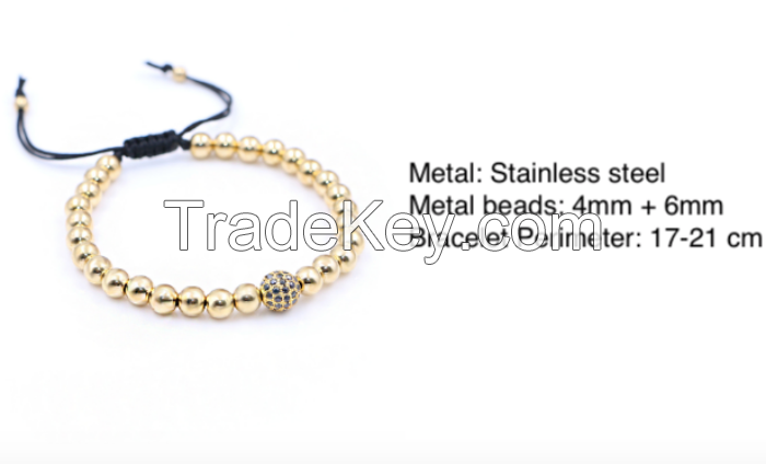 Metal  Beads Bracelet