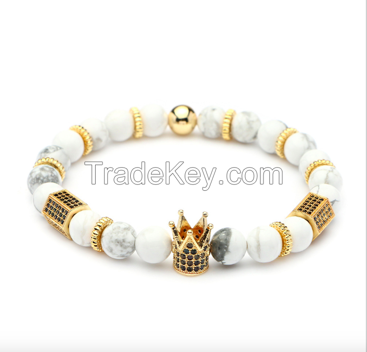 Crown Beads Bracelet