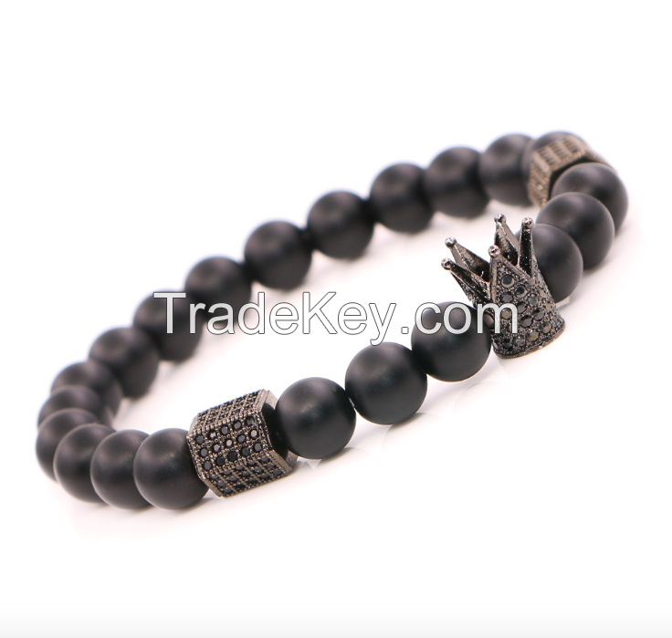 Crown Beads Bracelet