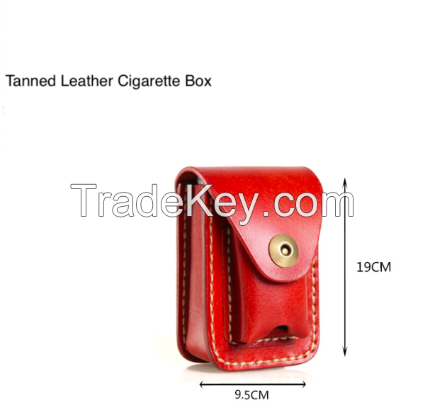Cigarette Leather Box