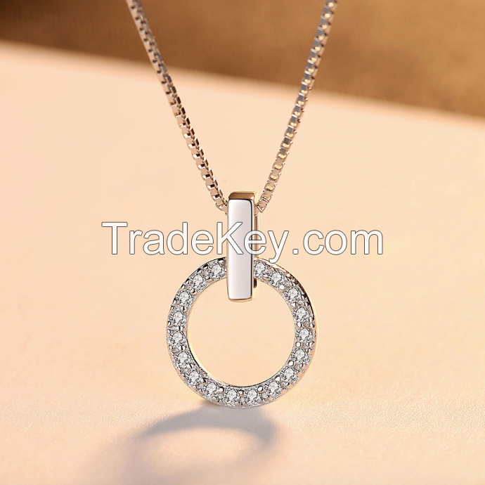 Gemstone Necklace, Circle Necklace -26