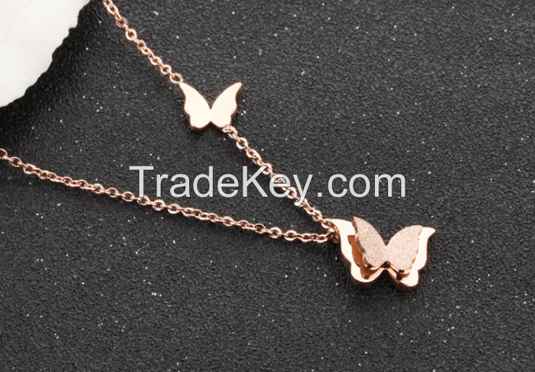 Butterflt Necklace-N12