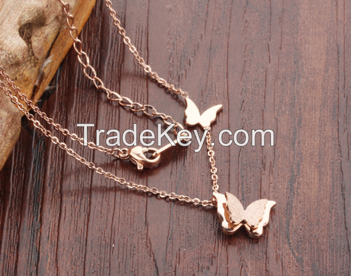 Butterflt Necklace-N12