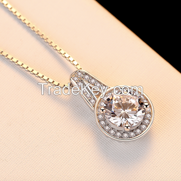 Solitaire Gemstone Necklace-03