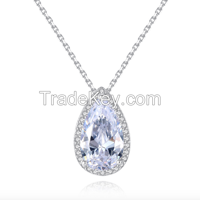 Solitaire Gemstone Necklace-14