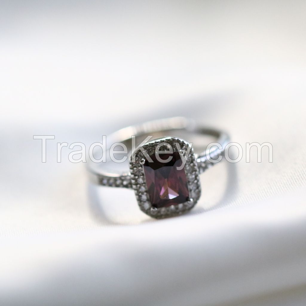 Gemstone Ring, Pear shape Ring-SGR05