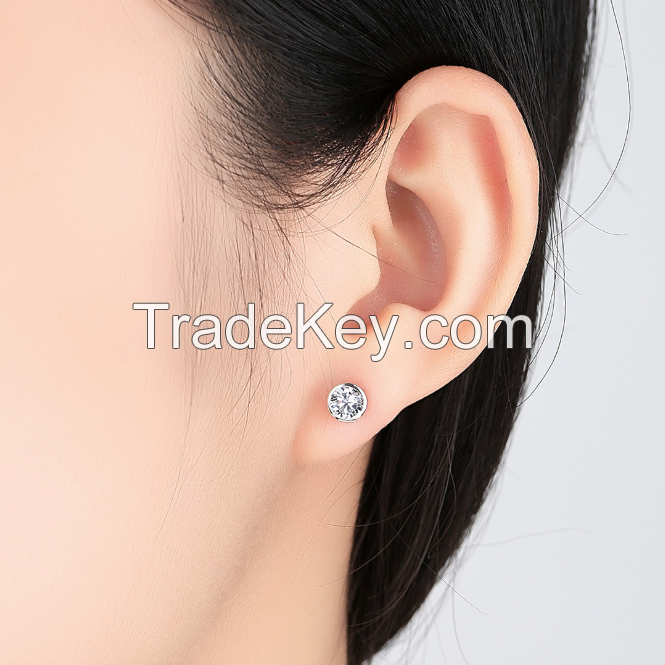 Stud Silver Earring-13