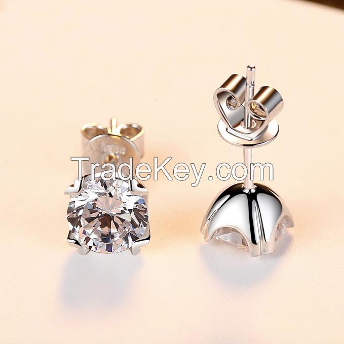 Stud Silver Earring-14