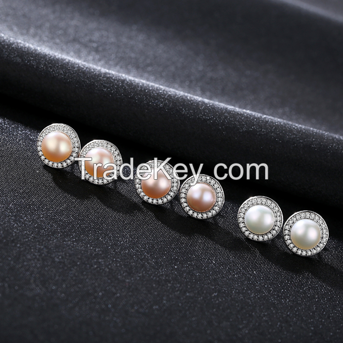 Stud Silver Earring-24