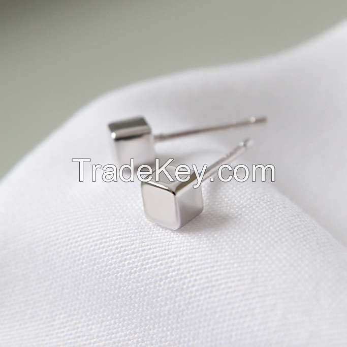 Stud Silver Earring-16