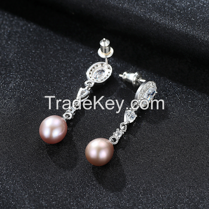 Chandelier Silver Earring-09