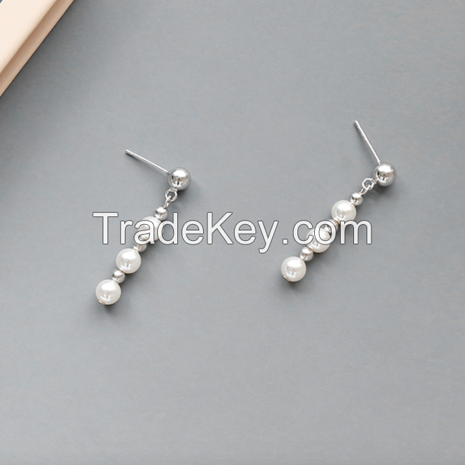 Chandelier Silver Earring-30
