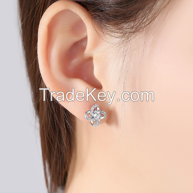 Stud Silver Earring-04