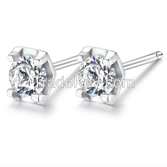 Stud Silver Earring-11